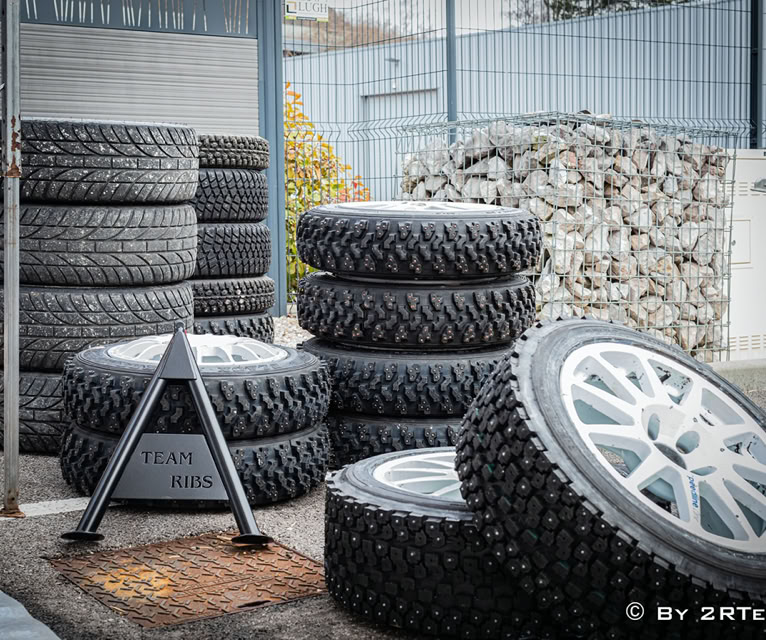 Studded tyres with Best-Grip For your driving schools, events, press presentations, winter outings, FFSA & FIA Rally, and more…